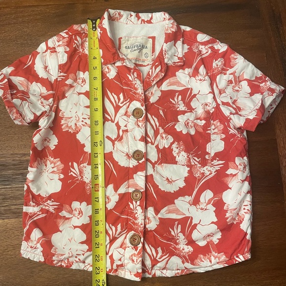 Preloved California Cowboy high water women’s terry cloth lined shirt - Picture 1 of 6